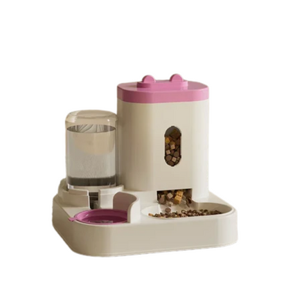 Gamelle Automatique HydraSense avec Fontaine Intégrée – Stockage et Distribution de Nourriture pour Animaux